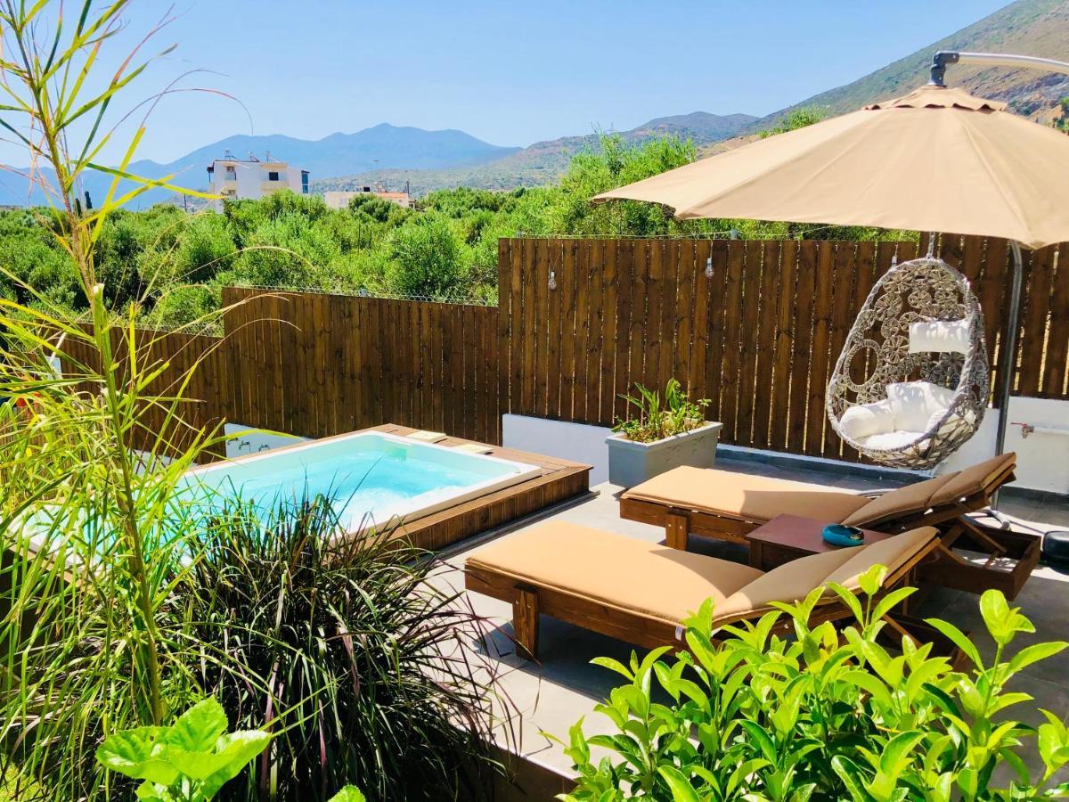 הרסוניסוס Villa Izabela Apartments With Private Pools מראה חיצוני תמונה
