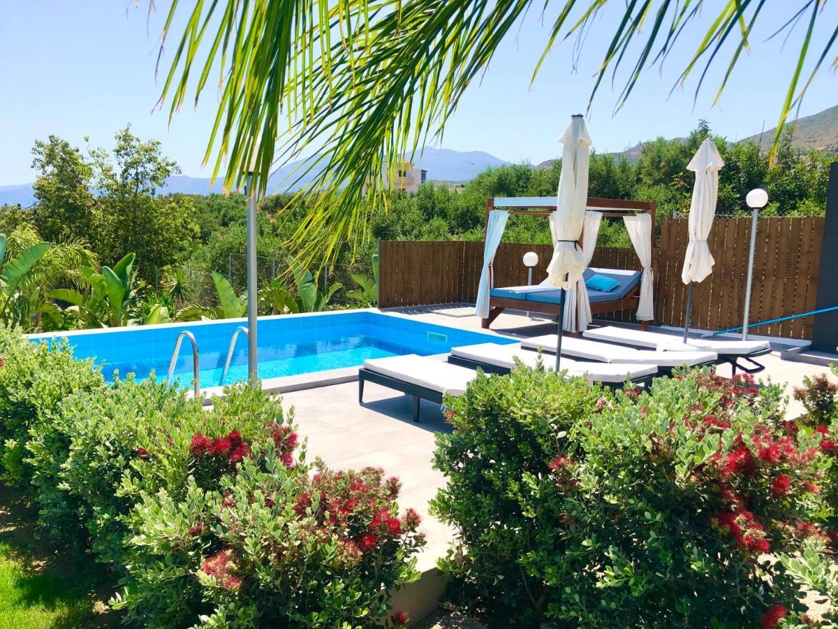 הרסוניסוס Villa Izabela Apartments With Private Pools מראה חיצוני תמונה