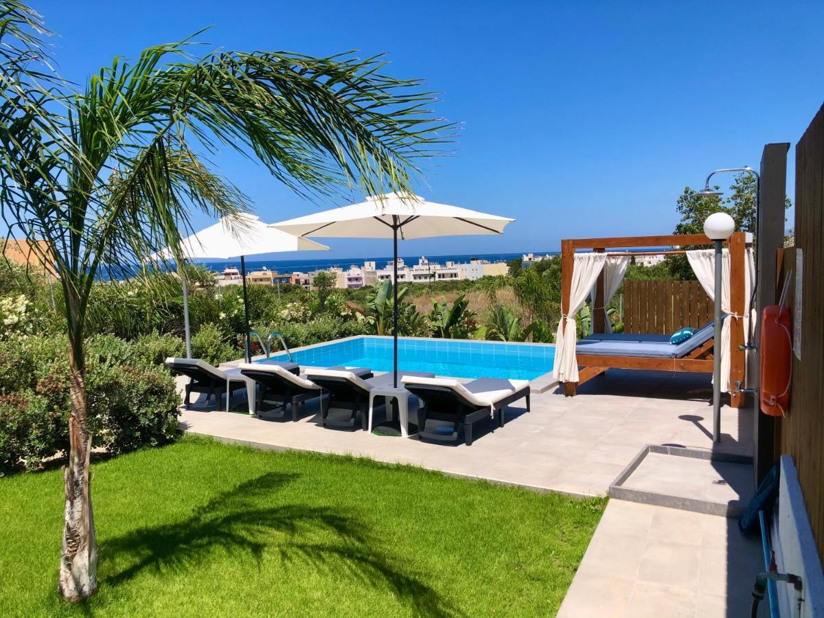 הרסוניסוס Villa Izabela Apartments With Private Pools מראה חיצוני תמונה