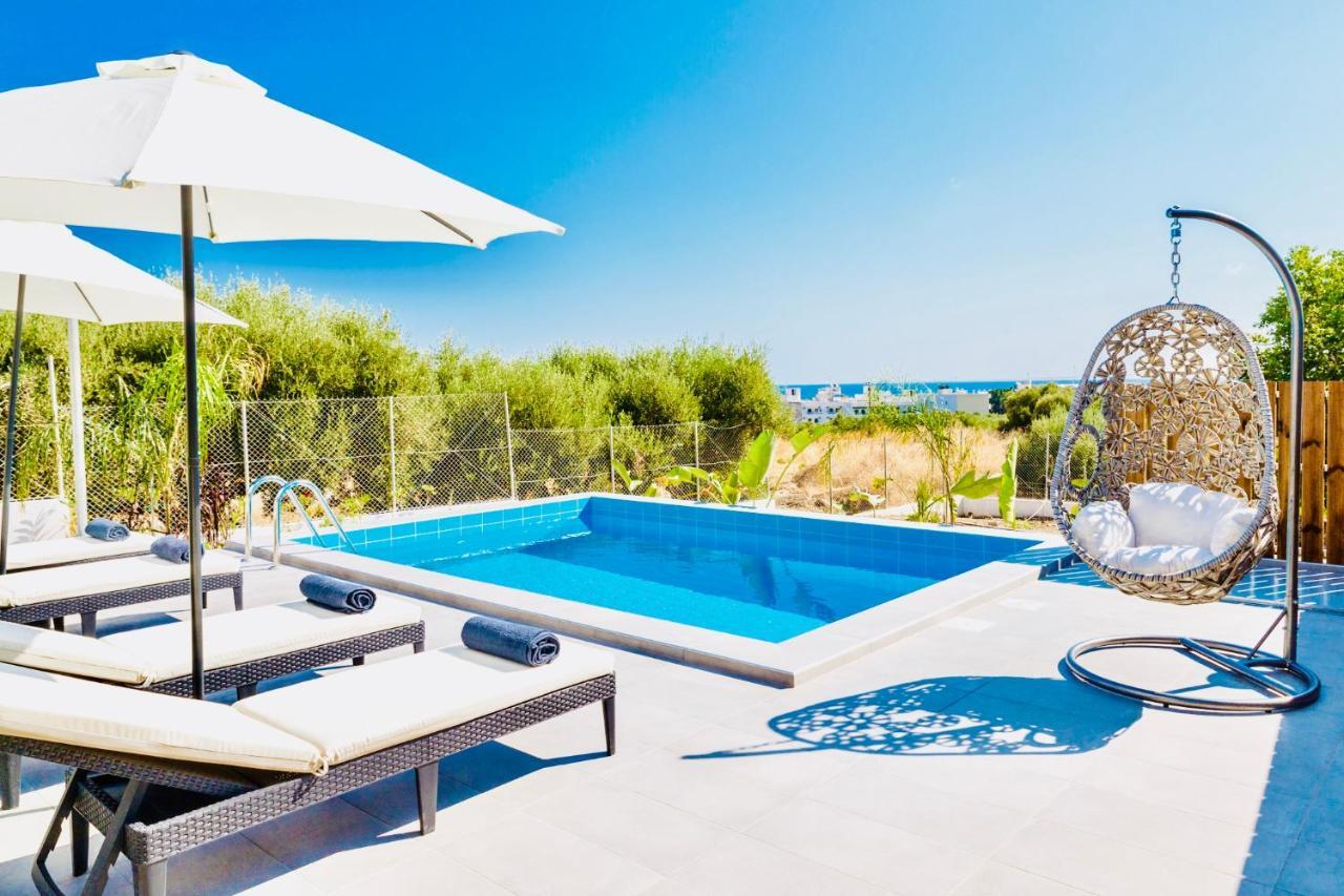הרסוניסוס Villa Izabela Apartments With Private Pools מראה חיצוני תמונה